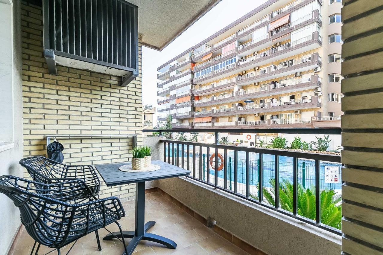 76-Lovely Beach Front Apartment In Fuengirola Exterior foto